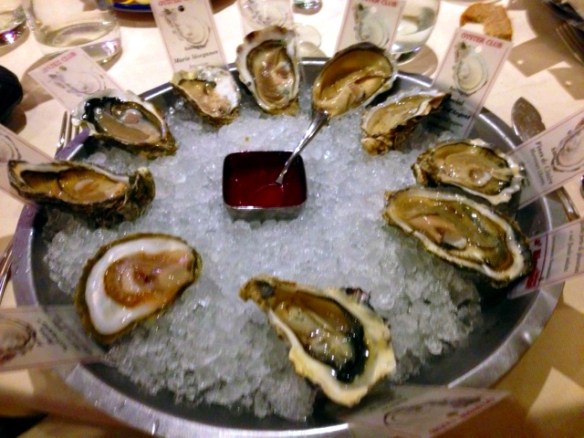 Plateau 10 ostriche regine