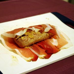 Filetto di maiale arrotolato