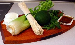 Ingredienti pad thai vegetariano  a modo mio