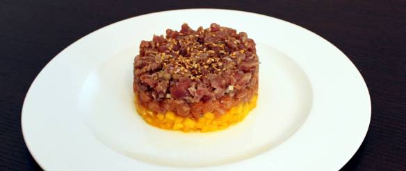 Tartare di Tonno Salmone e Mango
