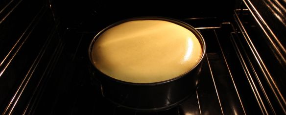 Cheescake in forno