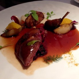 Roast pigeon @ Restaurant Gordon Ramsay
