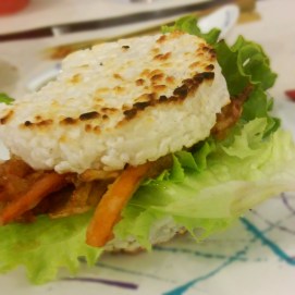 rice burger @ wellkome