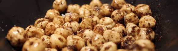 Nocciole vellutata di mango e zenzero