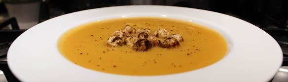 Vellutata di mango e zenzero