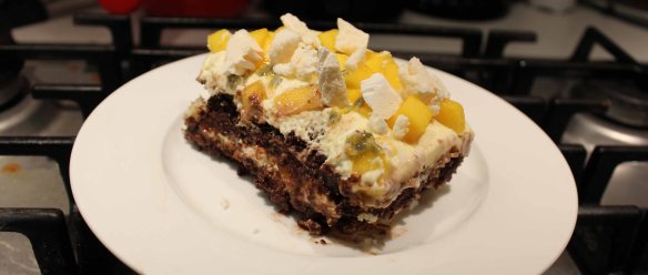 Tiramisù mango e passion fruit